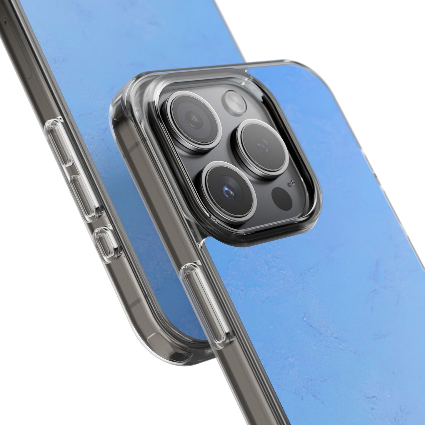 Clear Phone Case – Azure Fade