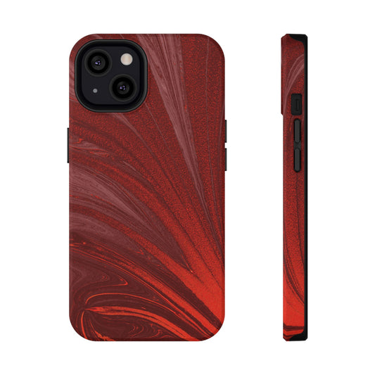Impact-Resistant Phone Case — Crimson Current
