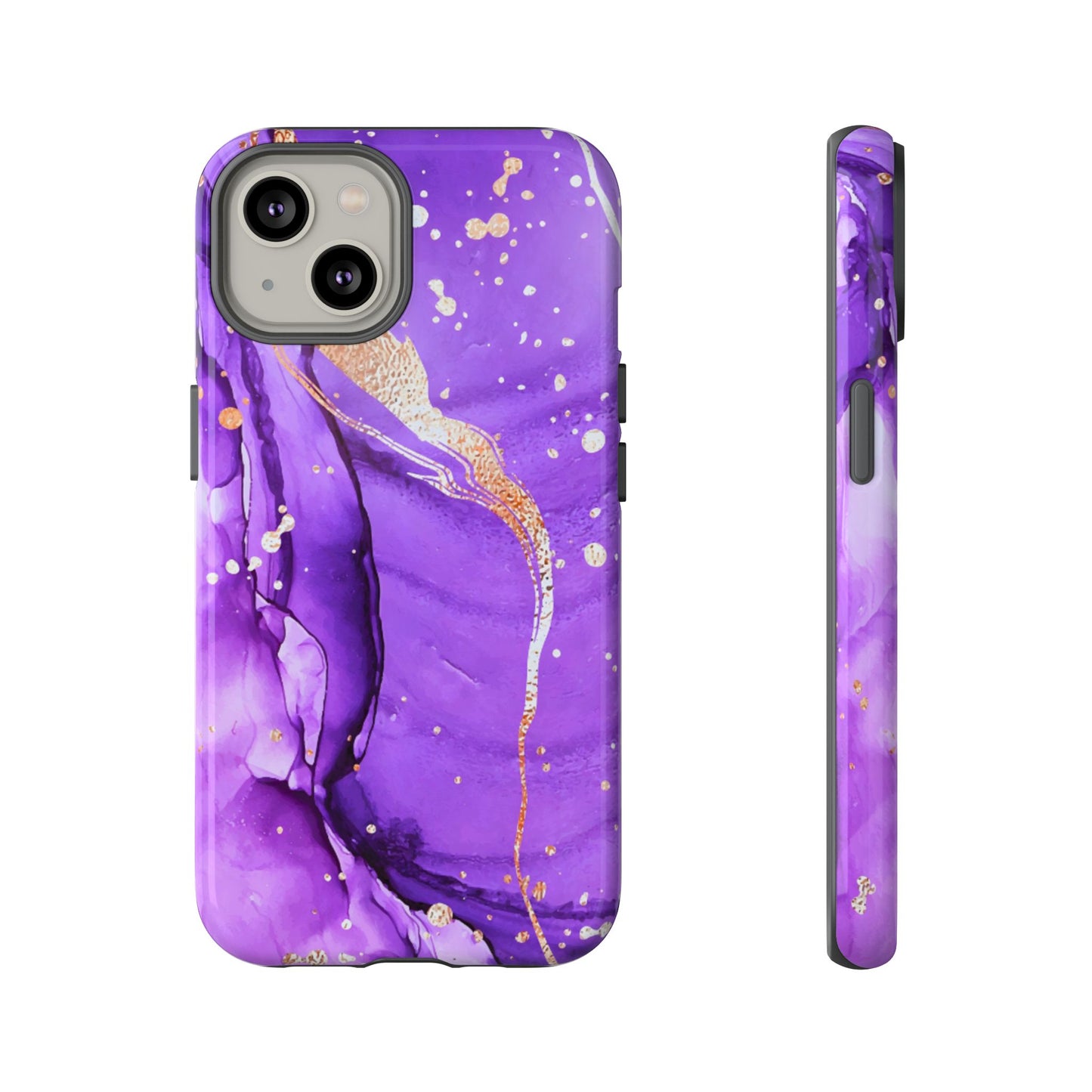 Protective Phone Case – Gilded Violet