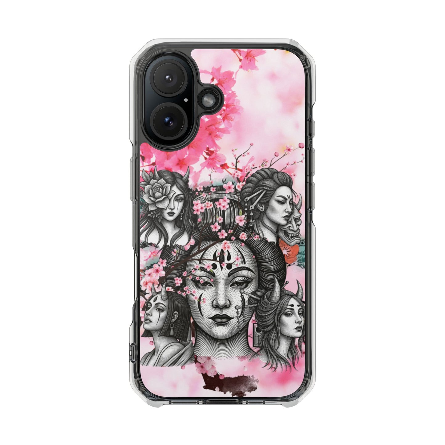 Clear Magnetic Phone Case – Blossom & Thorn