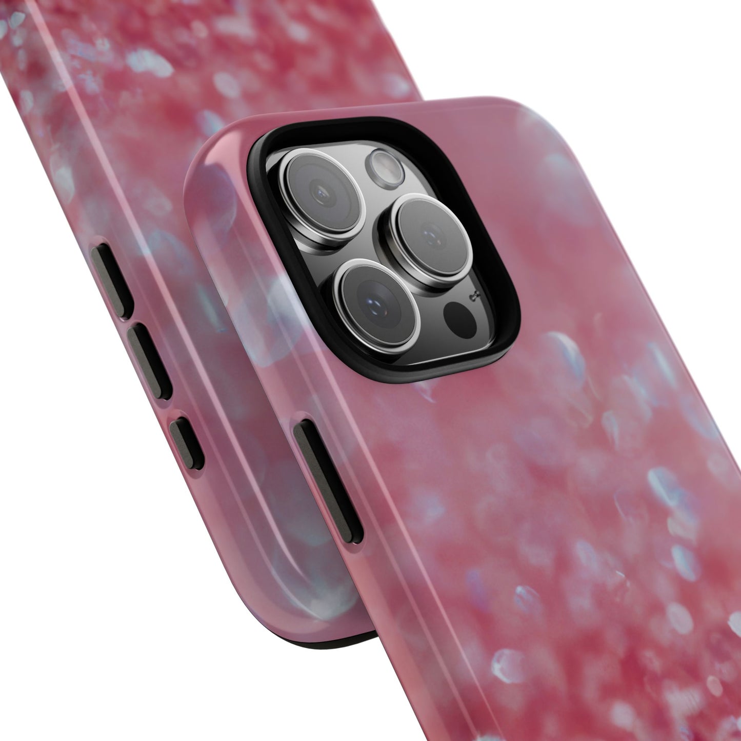 Protective Phone Case – Rosé Sparkle