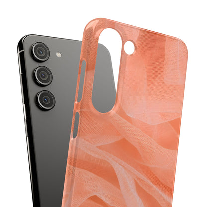 Snap Phone Case – Coral Veil