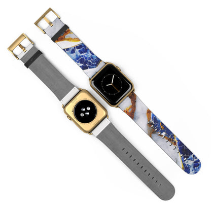 Watch Band – Sapphire Veins