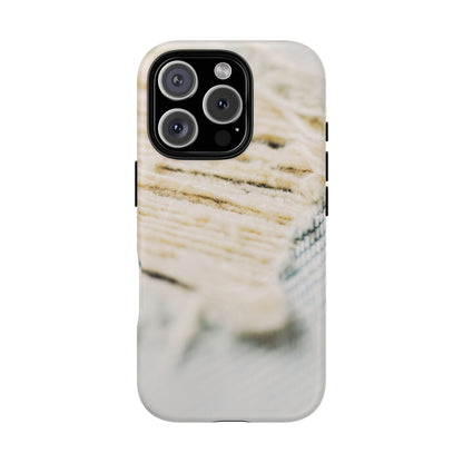 Protective Magnetic Phone Case – Woven Warmth