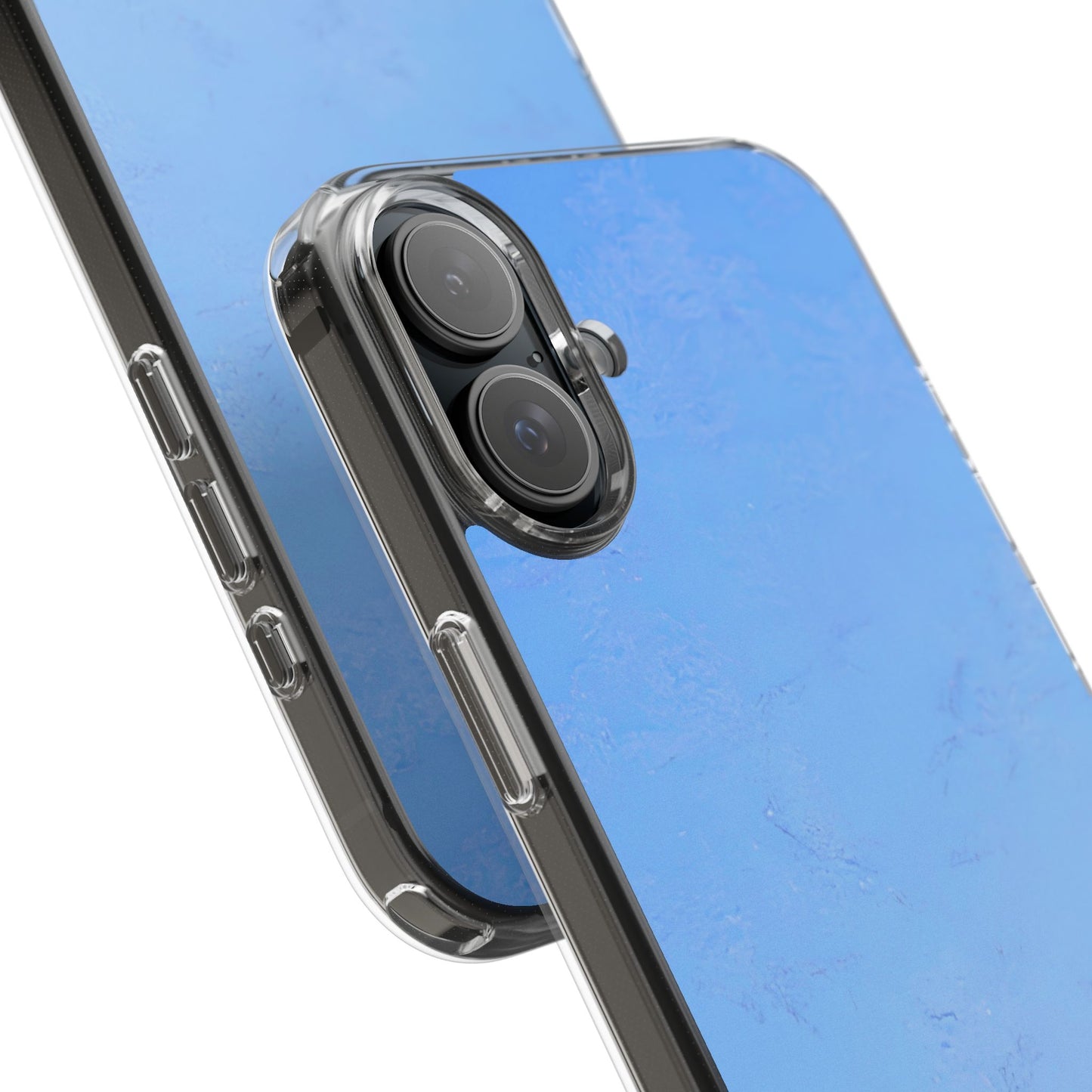 Clear Phone Case – Azure Fade