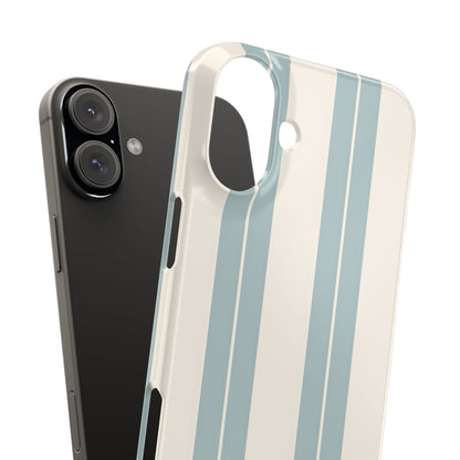 Slim Phone Case – Coastal Stripe