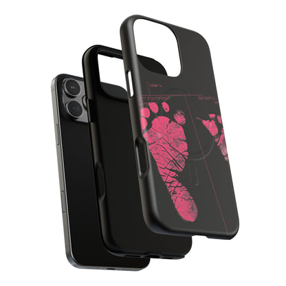 Protective Magnetic Phone Case – Mom’s Little Pink Footprints