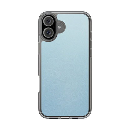 Clear Phone Case – Blue Whisper
