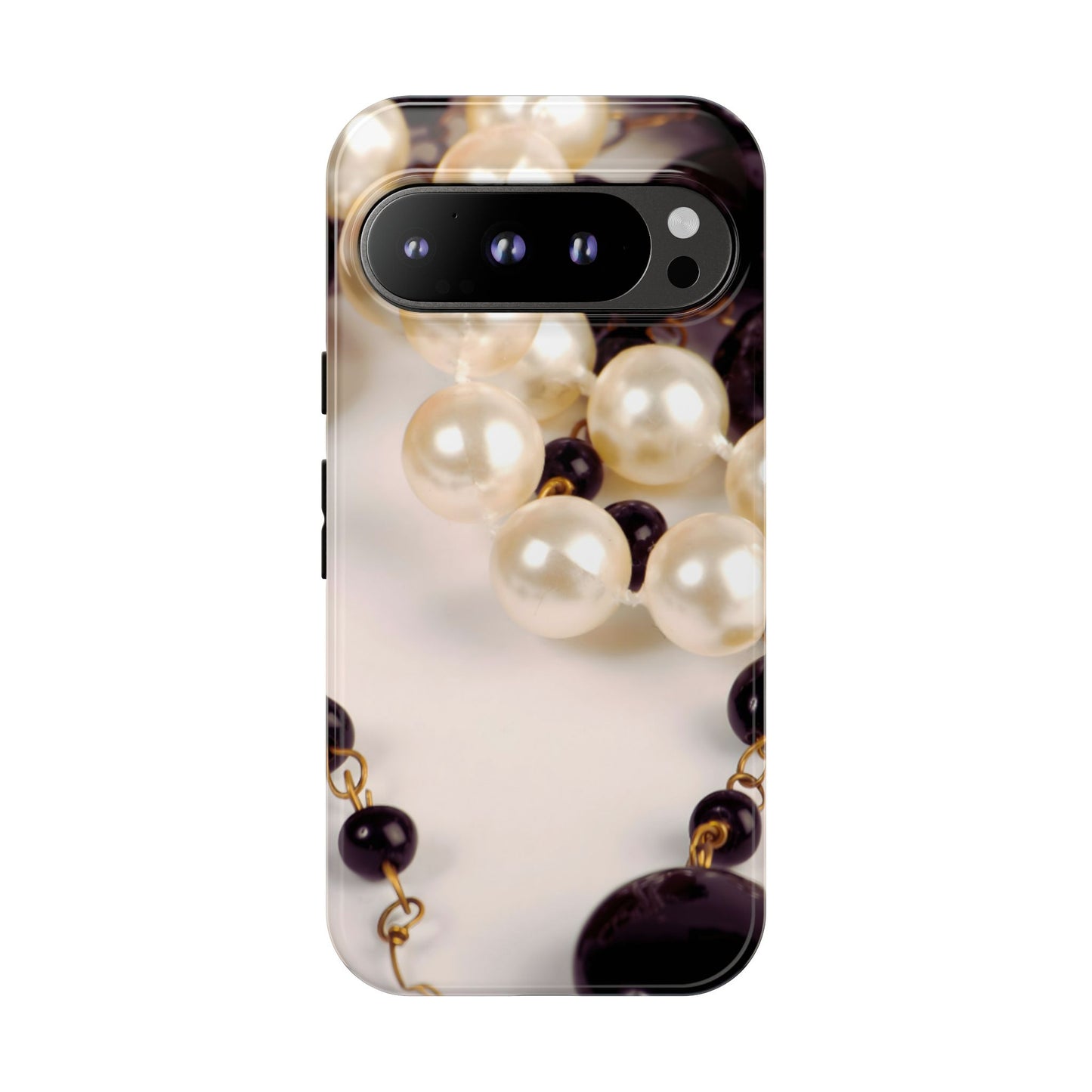 Protective Phone Case – Noir Pearl