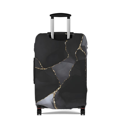 Luggage Cover – Obsidian Vein