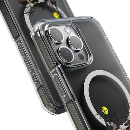 Clear Magnetic Phone Case – Graveyard Shift