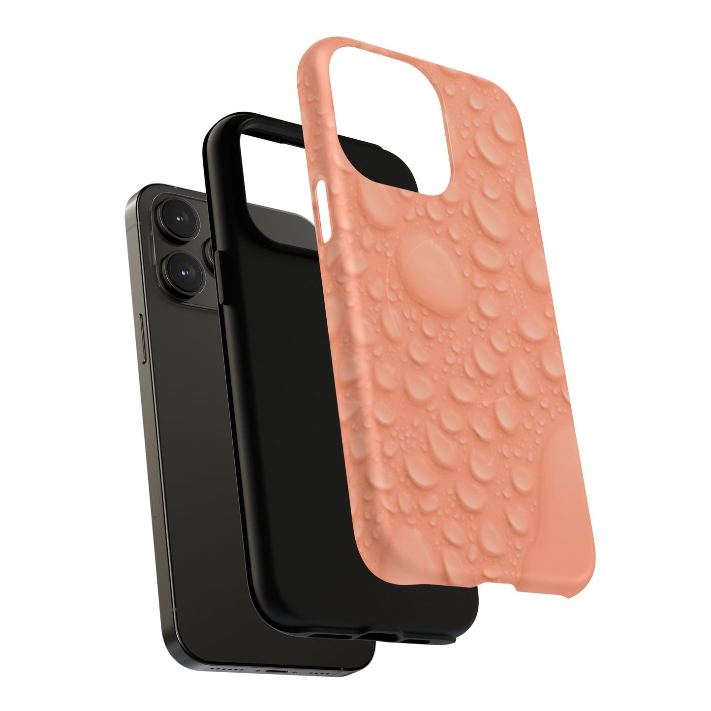 Protective Magnetic Phone Case – Apricot Rain
