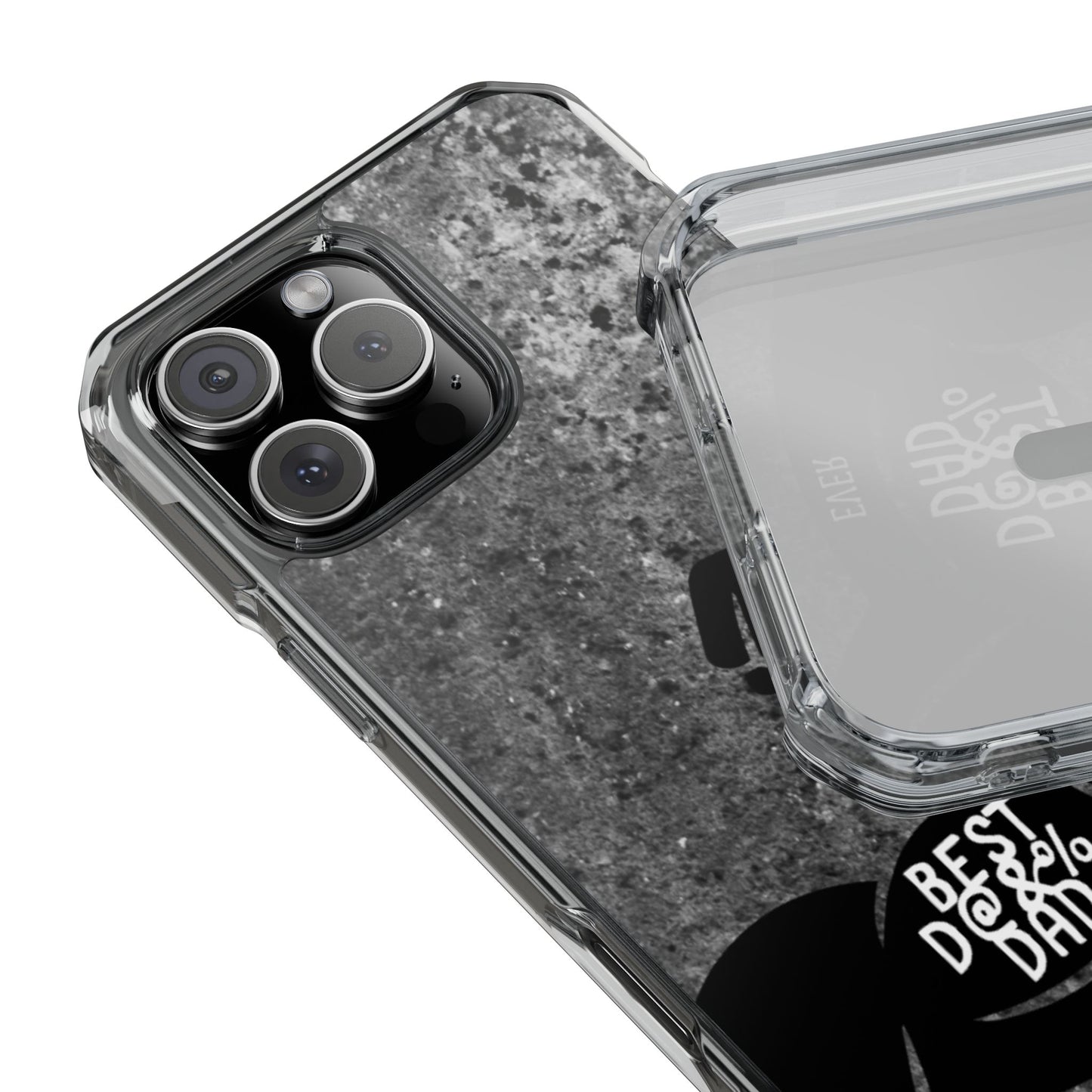 Clear Magnetic Phone Case – Best Dad Ever