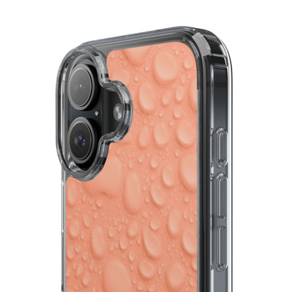 Clear Phone Case – Apricot Rain