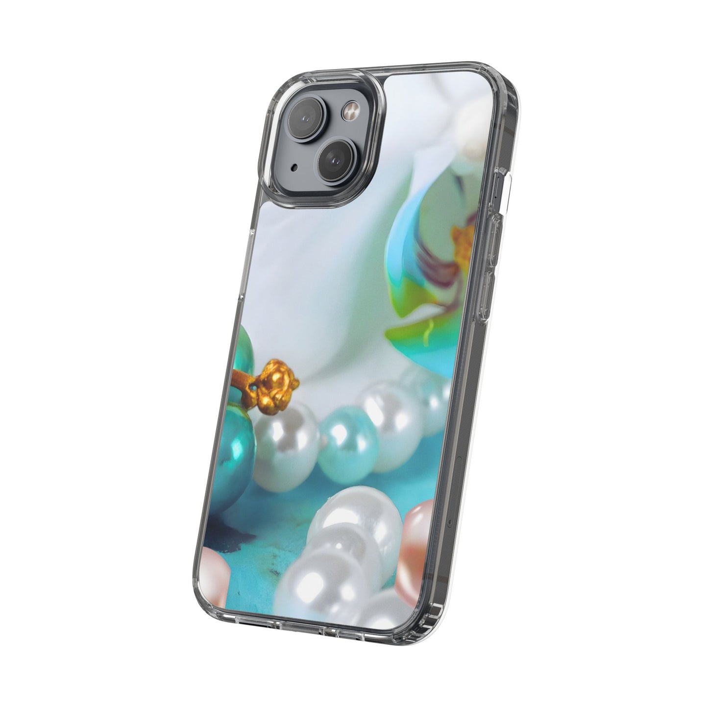 Clear Phone Case – Mermaid's Pearl