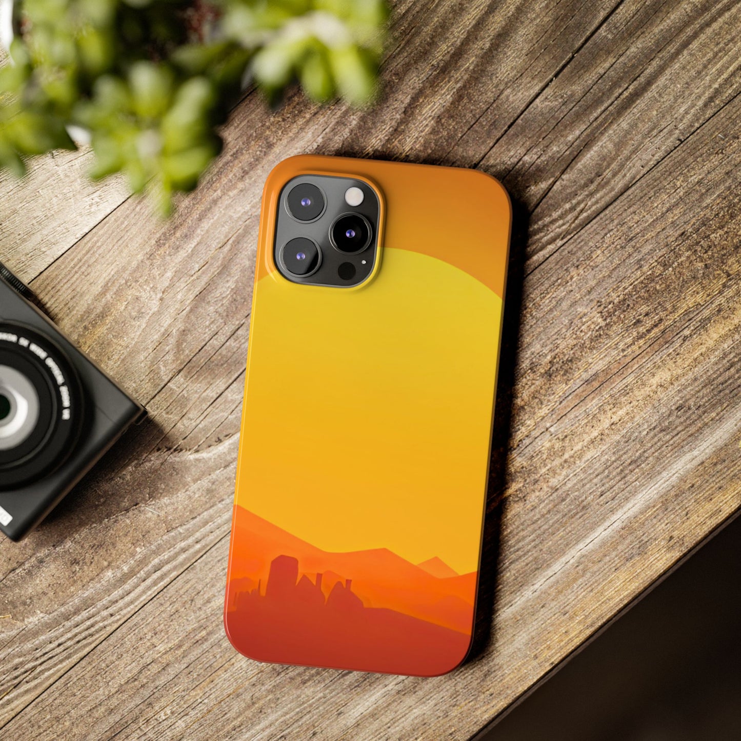 Slim Phone Case – Desert Sunrise