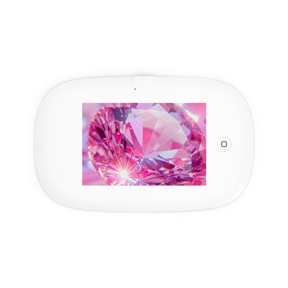 UV Phone Sanitizer with Wireless Charger – Pink Ice