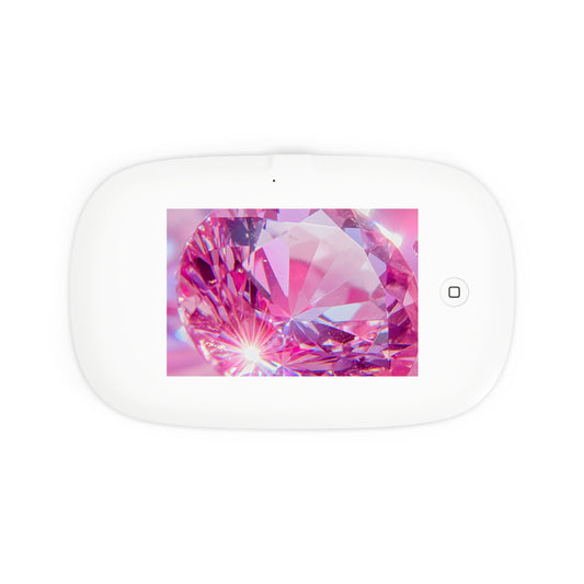 UV Phone Sanitizer with Wireless Charger – Pink Ice