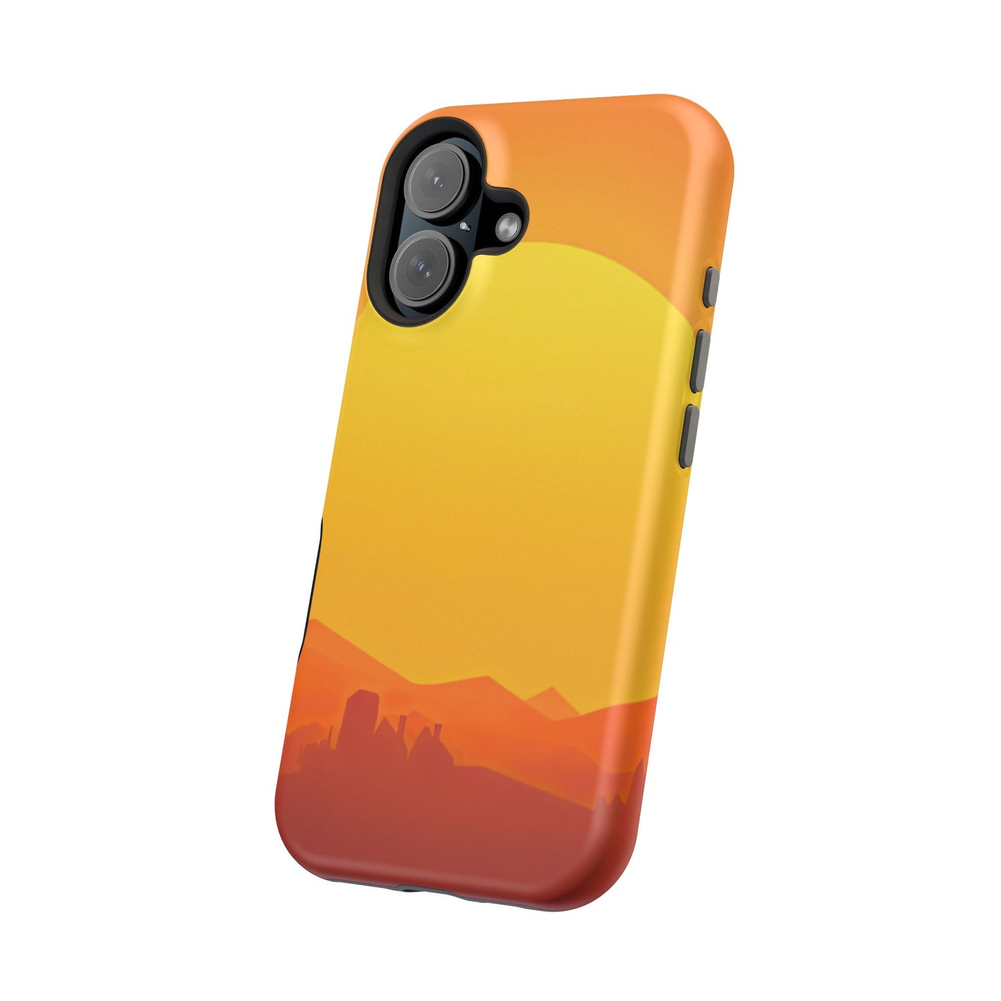 Wireless-Charging Compatible Case – Desert Sunrise