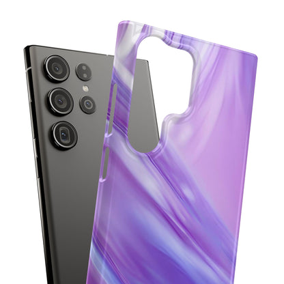 Snap Phone Case – Lavender Wave