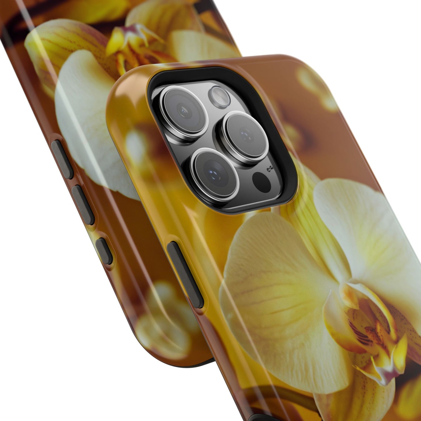 Protective Phone Case – Amber Orchid