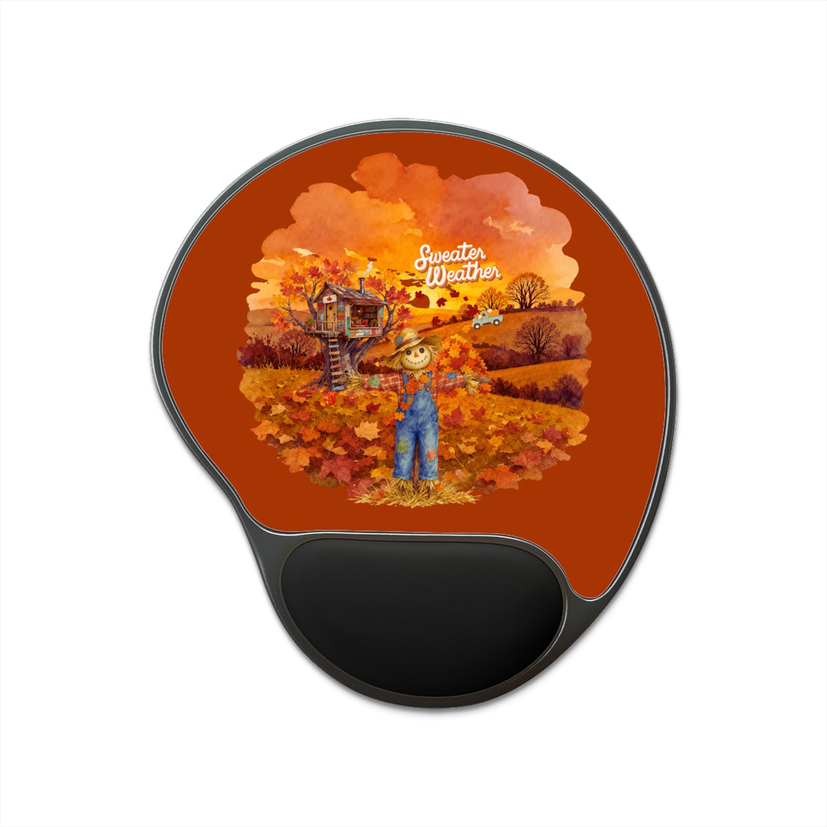 Ergonomic Mouse Pad – Sweater Weather