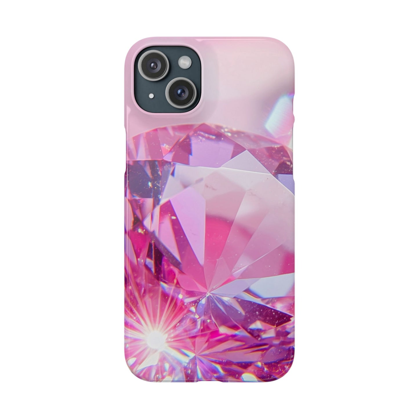 Snap Phone Case – Pink Ice