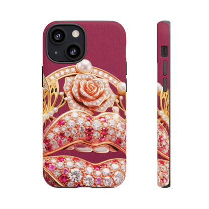 Protective Phone Case – Kiss of Gold