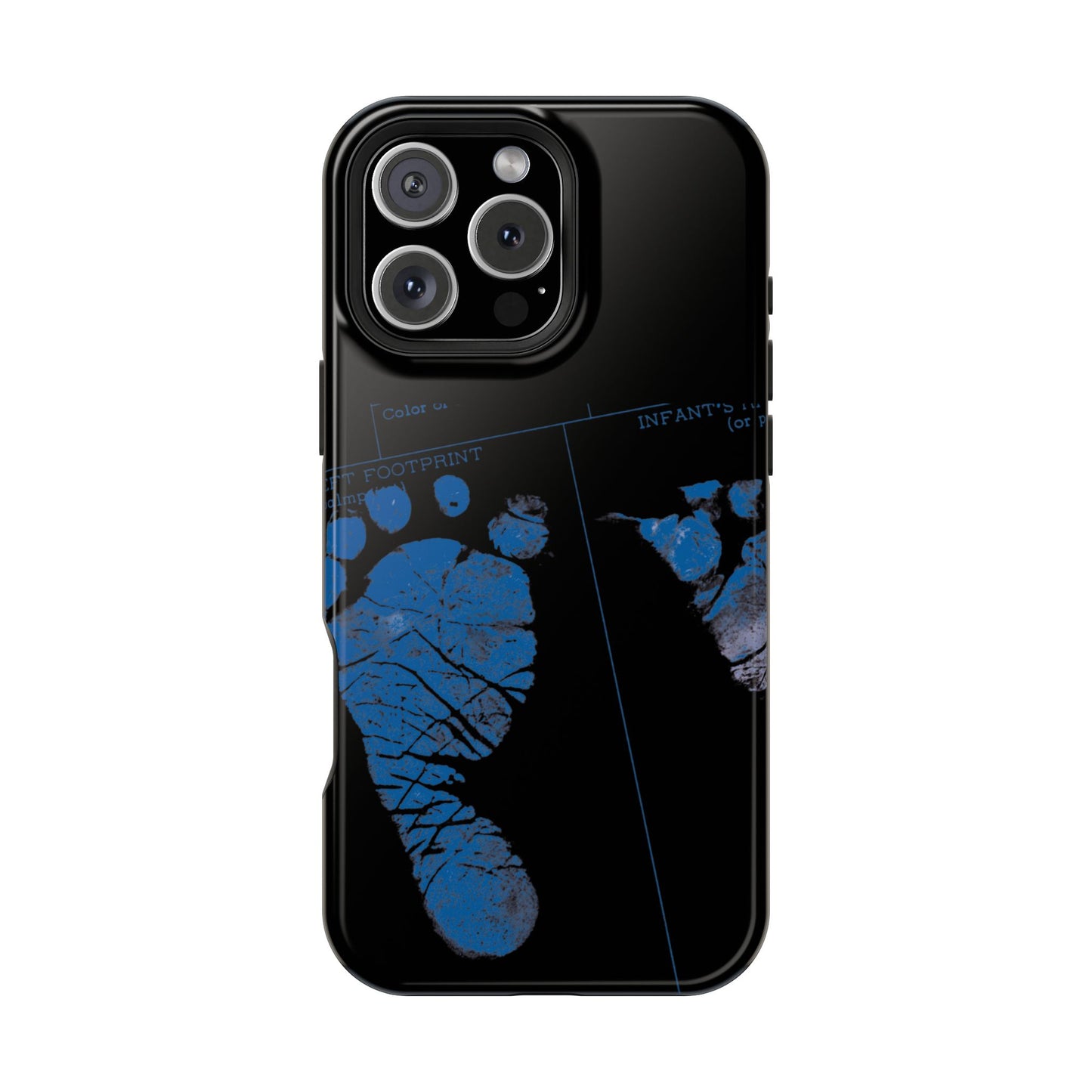 Wireless-Charging Compatible Case – Mom’s Little Blue Footprints