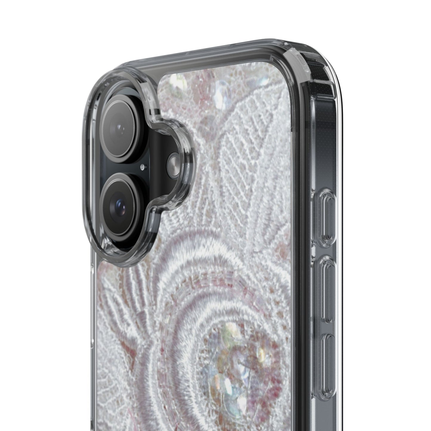 Clear Phone Case – Lace Veil