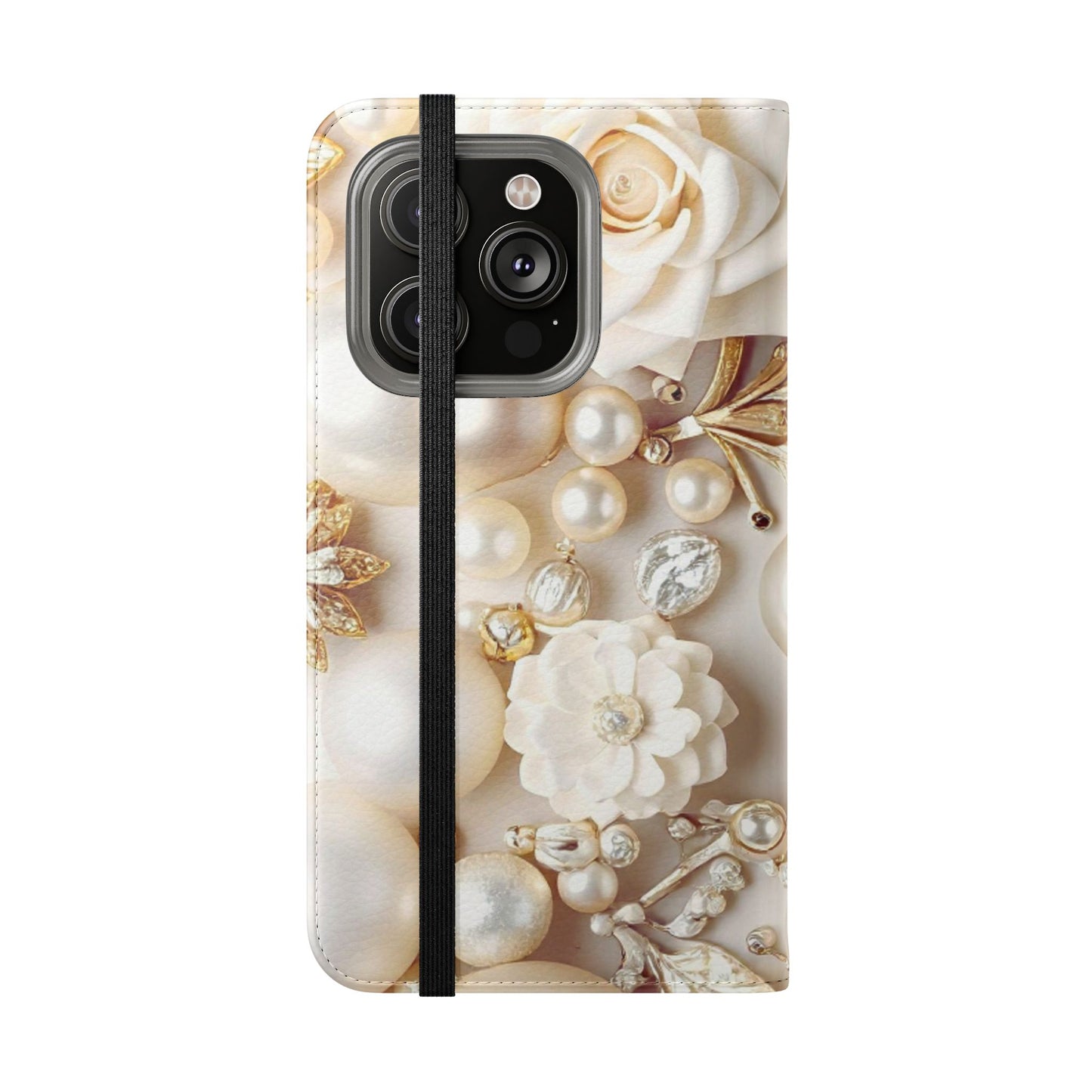 Flip Case – Ivory Opulence