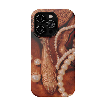 Impact-Resistant Phone Case – Bronze Vanity