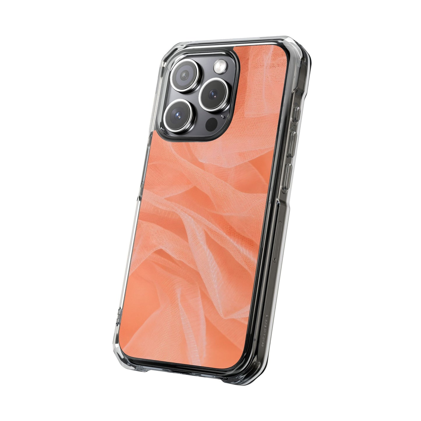 Clear Magnetic Phone Case – Coral Veil