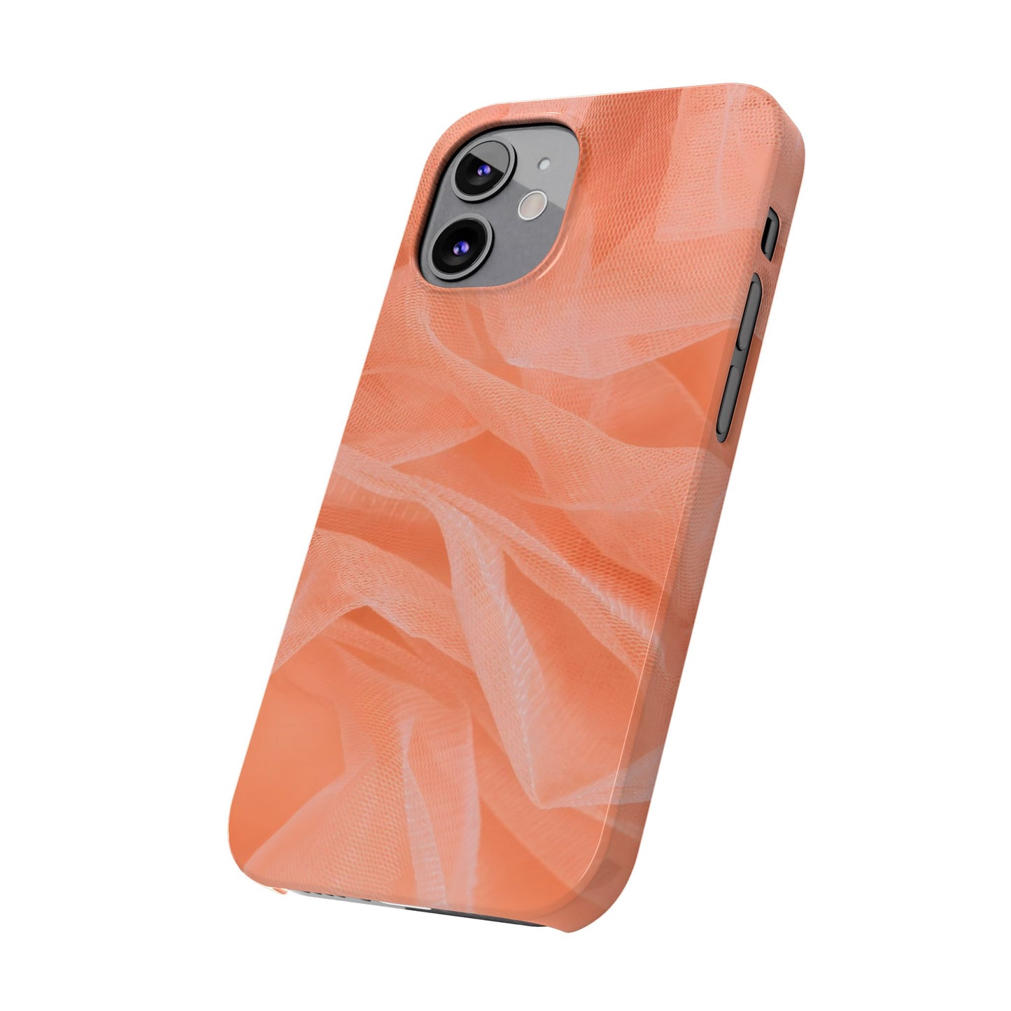 Slim Phone Case – Coral Veil