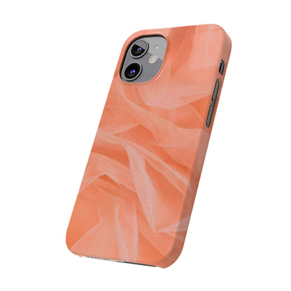 Slim Phone Case – Coral Veil