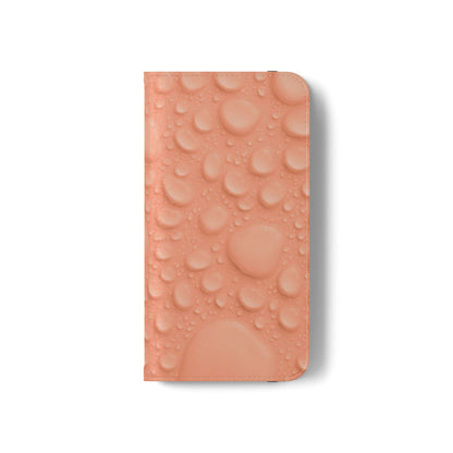 Flip Case - Apricot Rain