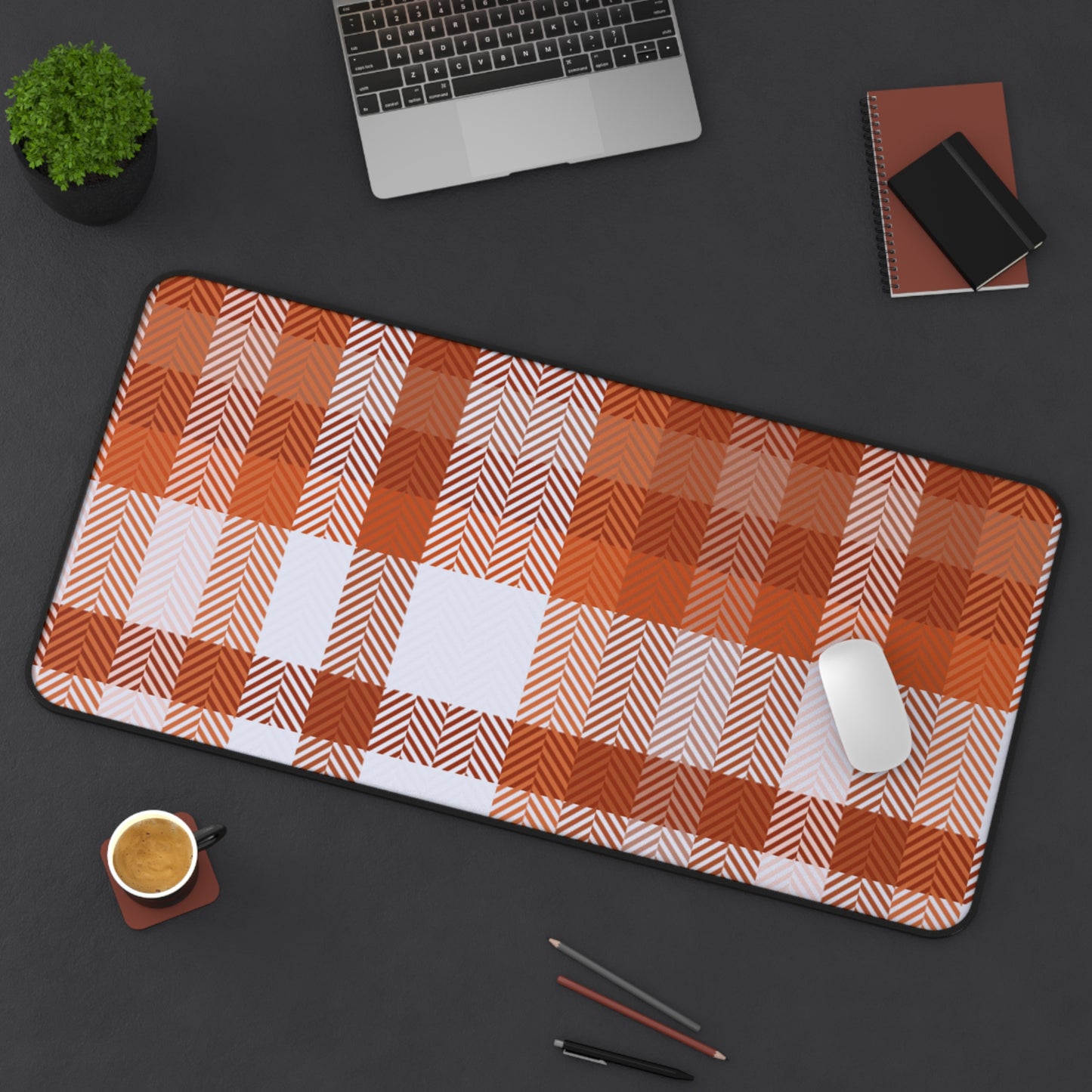 Desk Mat – Spiced Plaid