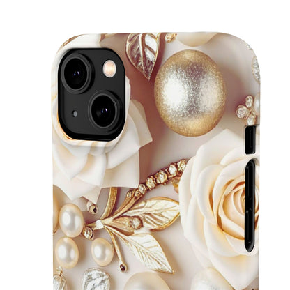 Snap Phone Case – Ivory Opulence