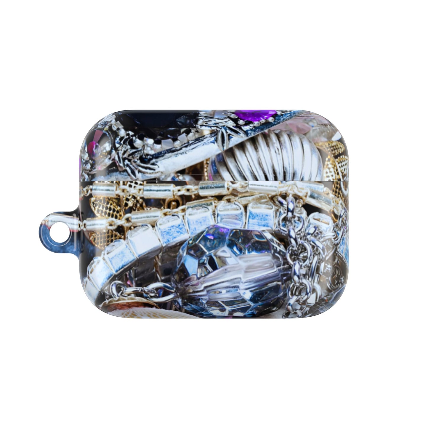 Earbud Case Cover – Chrome Jewel