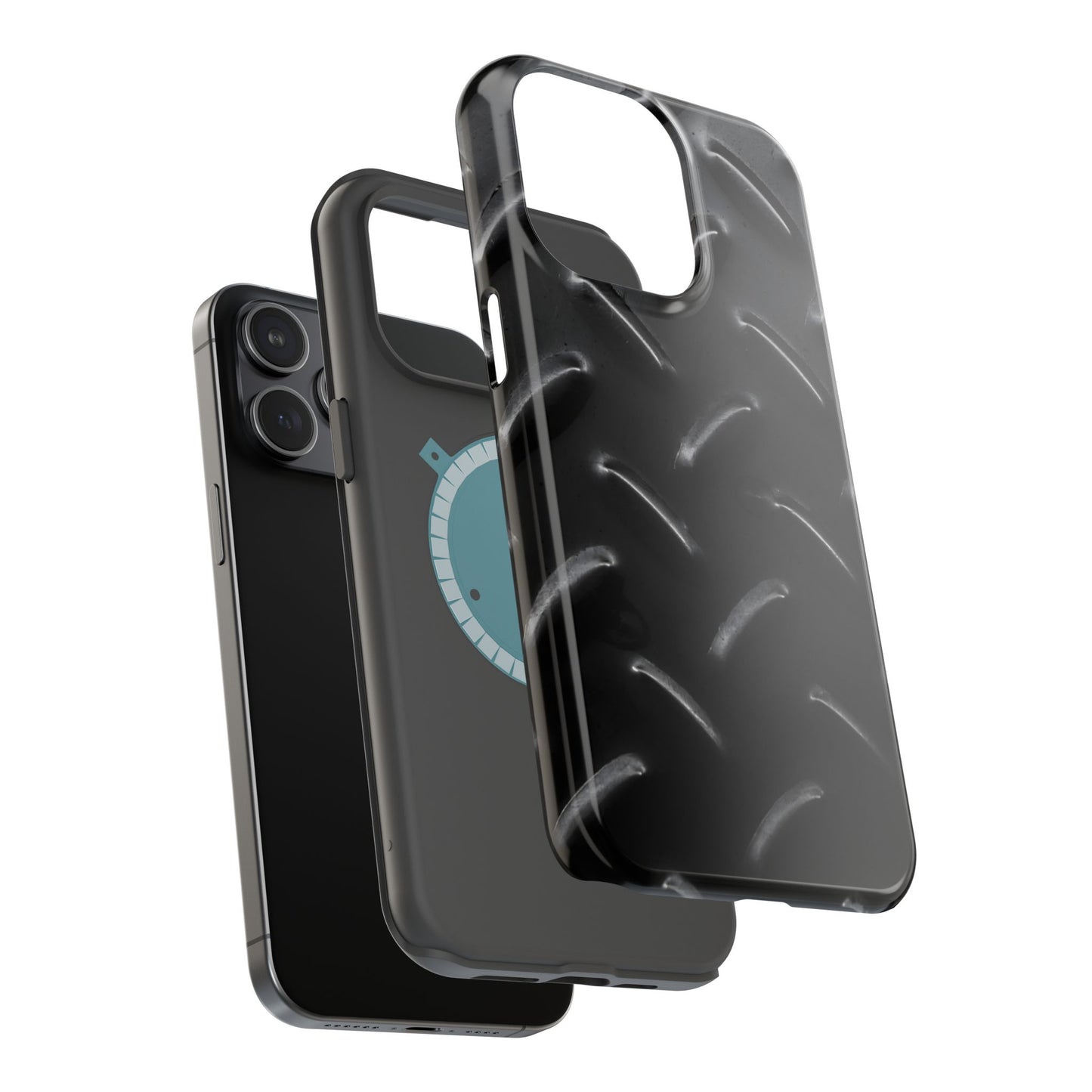 Wireless-Charging Compatible Case – Blackout Plate