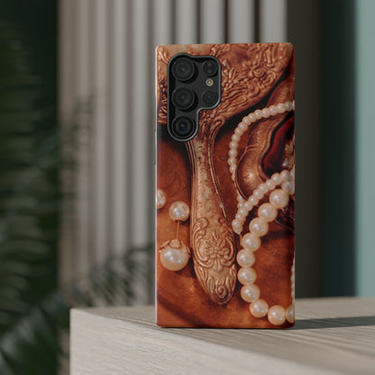 Impact-Resistant Phone Case – Bronze Vanity