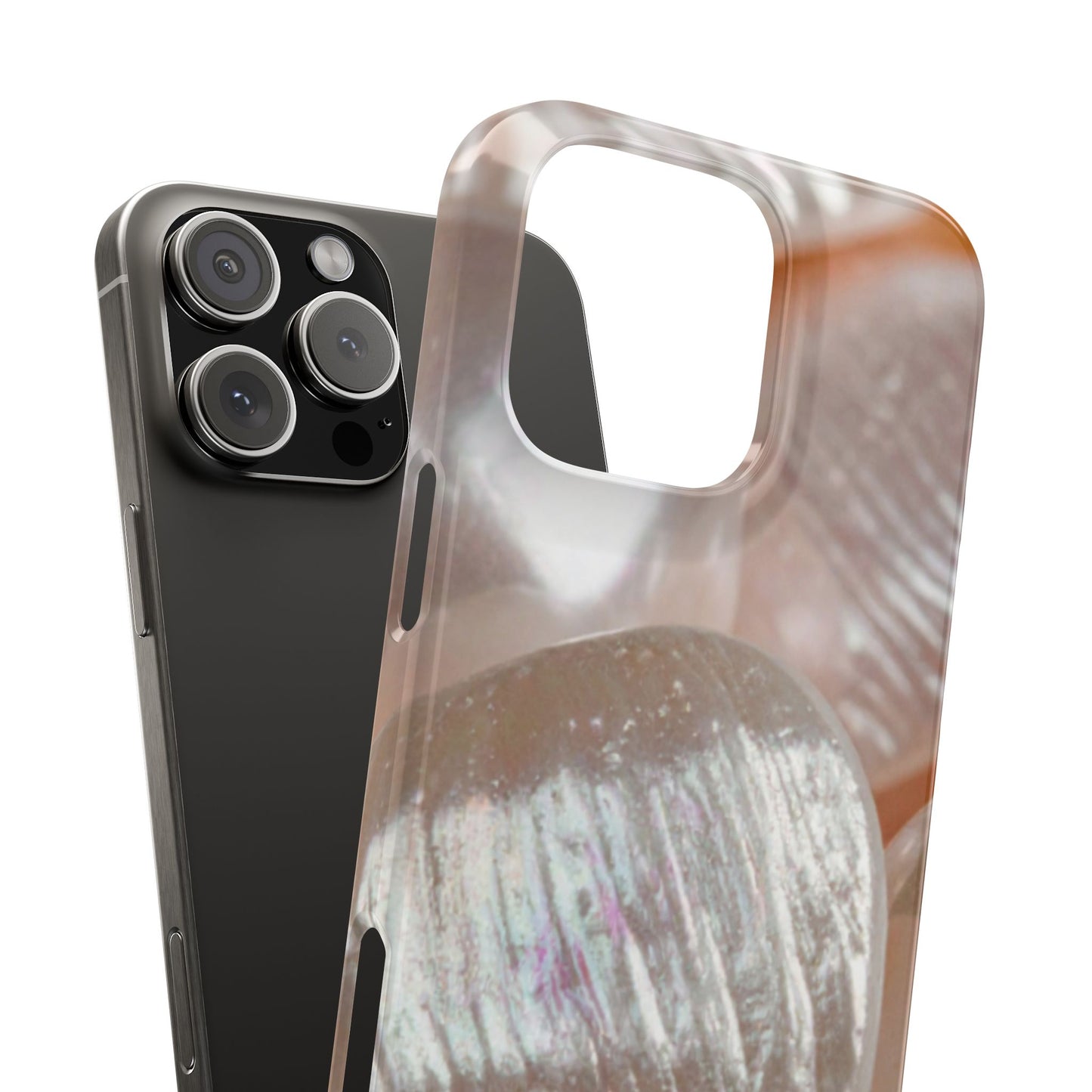 Slim Phone Case – Blush Pearl