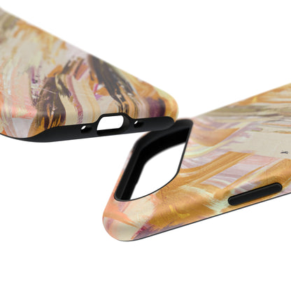 Impact-Resistant Phone Case – Brush & Bronze