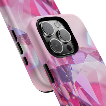 Protective Magnetic Phone Case – Pink Ice
