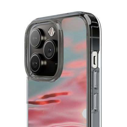 Clear Phone Case – Liquid Sunset