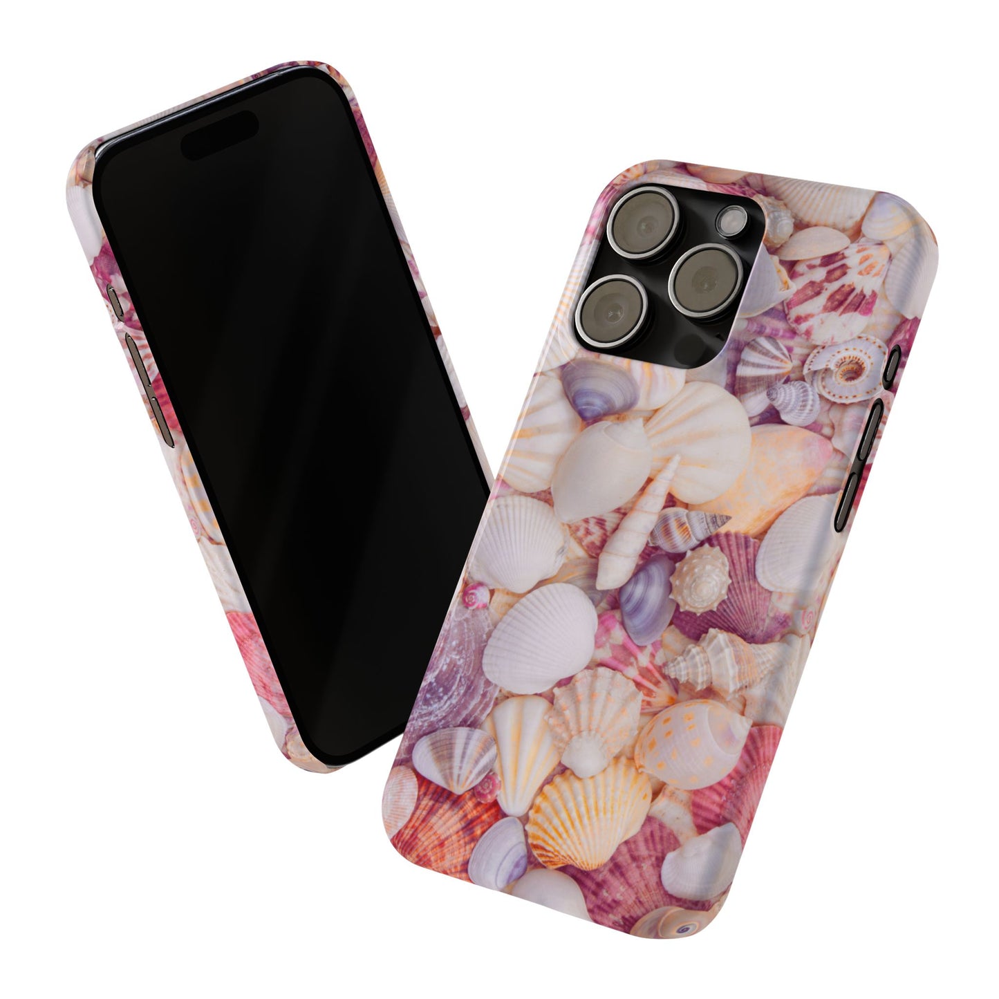 Slim Phone Case – Shell Scatter