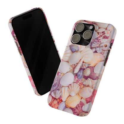 Slim Phone Case – Shell Scatter