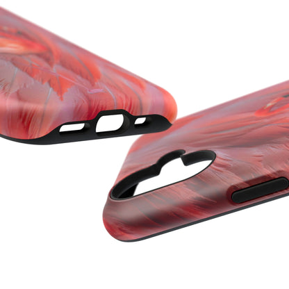 Impact-Resistant Phone Case – Scarlet Plume