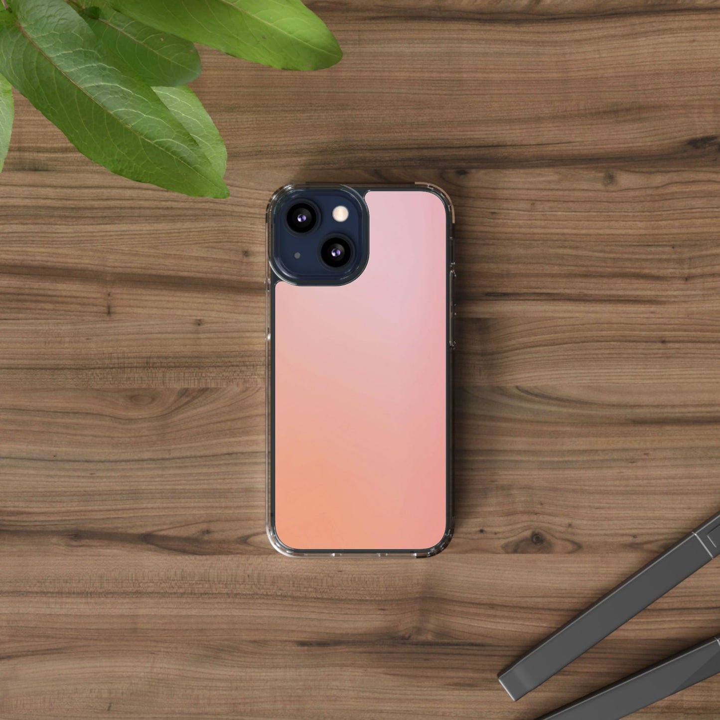 Clear Phone Case – Peachy Calm
