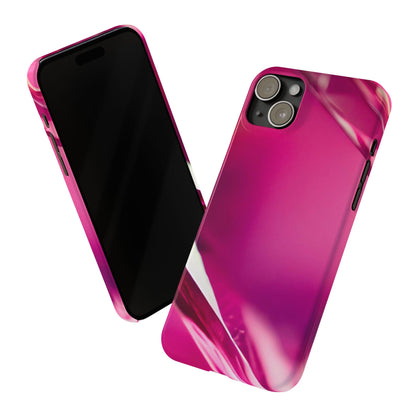 Slim Phone Case – Magenta Motion